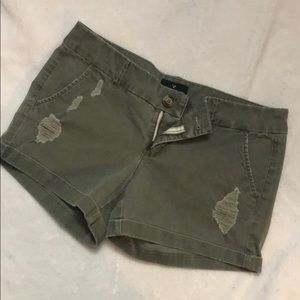 American eagle jean shorts